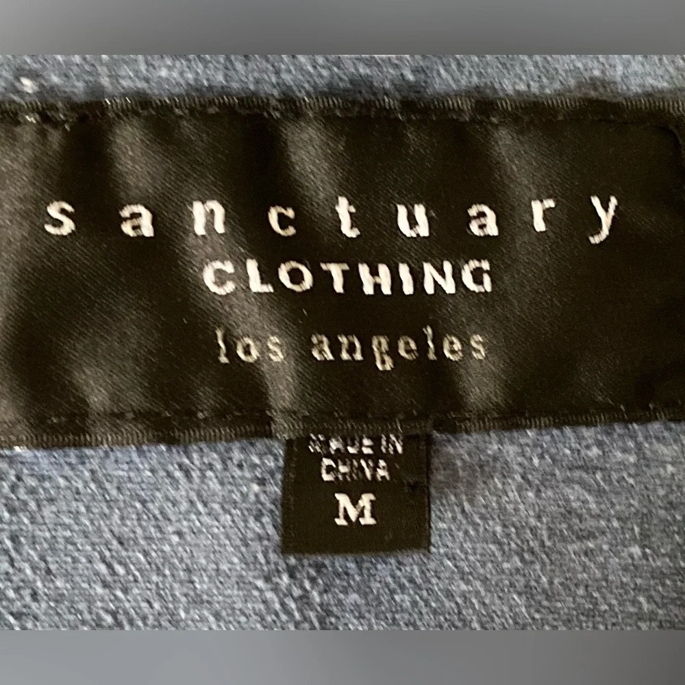 Sanctuary Clothing Los Angeles denim jacket, size medium – fits like a small - Picture 2 of 7